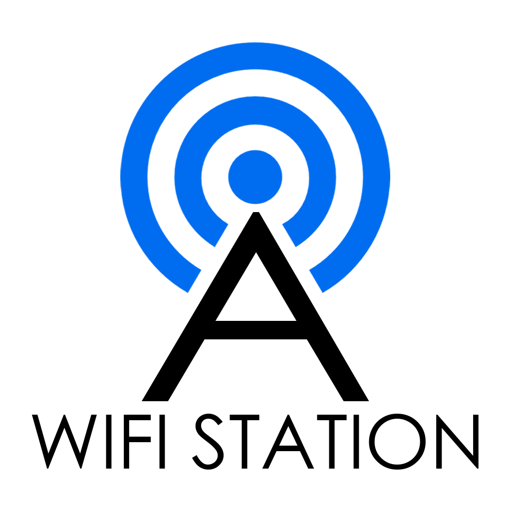 A WIFI STATION Logo